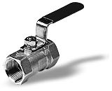 BB menetes golyóscsap, szűkített átfolyású, 1-részes, PN 40